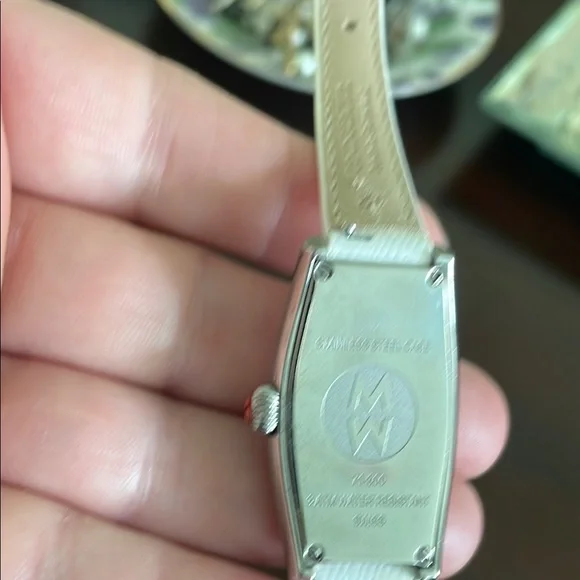 Michele Silver and White Women's Watch - Picture 3 of 9